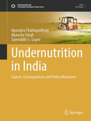 cover image of Undernutrition in India